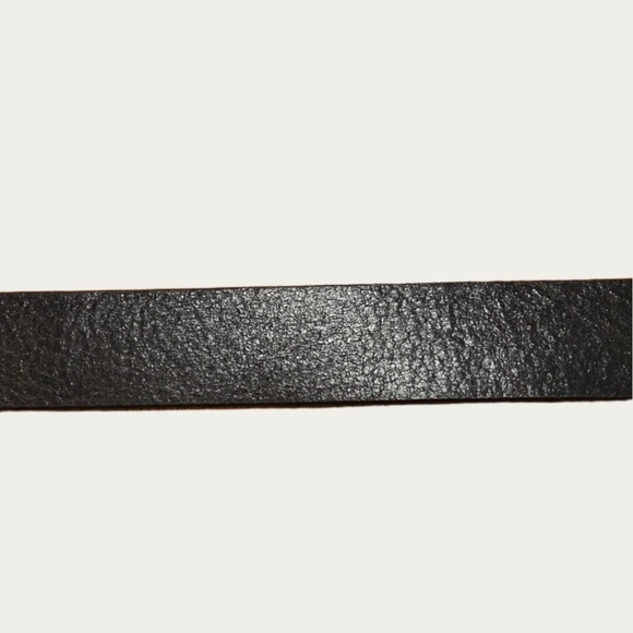 Vintage Glitz Pink Rhinestone Black Leather Belt Sz 35"-39" EUC - Picture 10 of 12